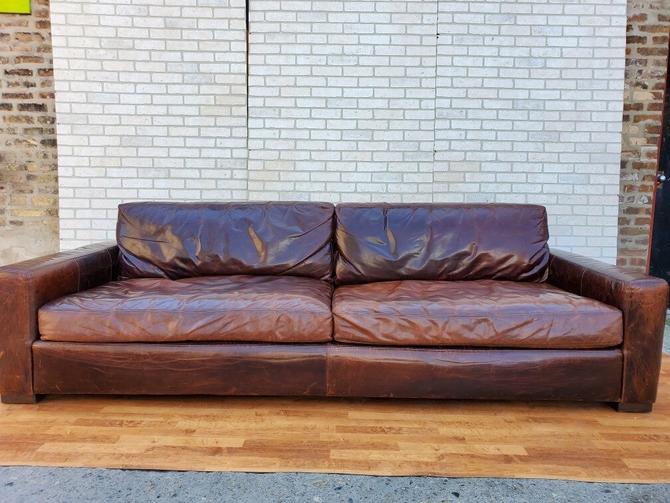 Restoration Hardware Classic 9 Feet Italian Brompton Cocoa Maxwell