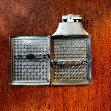 Vintage Art Deco Ronson Mastercase Cigarette Case Lighter | Over the ...