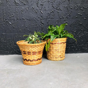 Basket Vintage Planters
