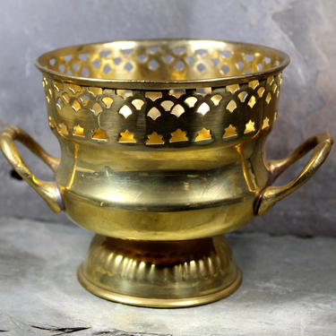 Vintage Brass Indian Offering Bowl - Decorative Brass Bowl - Smudge Bowl - Made in India | FREE SHIPPING 