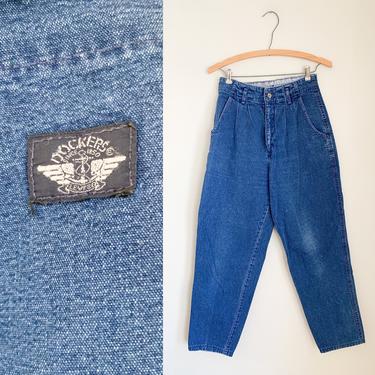 Vintage 1980s Dockers High Waist Jeans / 27