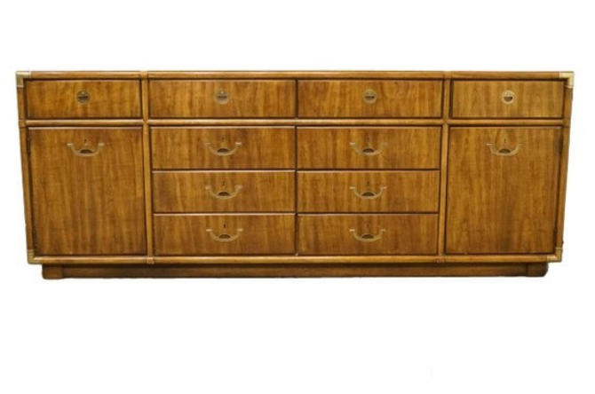 Customizable Vintage Drexel Heritage Accolade Campaign Dresser