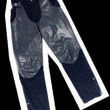 Claude Montana 80s leather and suede pants | James Veloria | Two