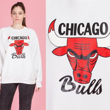 Vintage 90’s Chalk Line Chicago Bulls Embroidered Crew Neck Pullover online