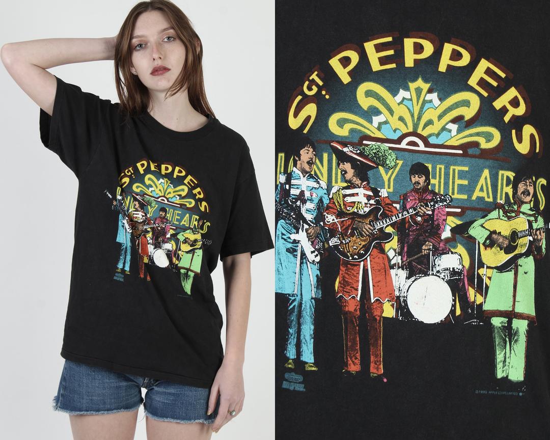 80s Beatles Sgt Peppers Lonely Hearts Club Band Shirt Vintage