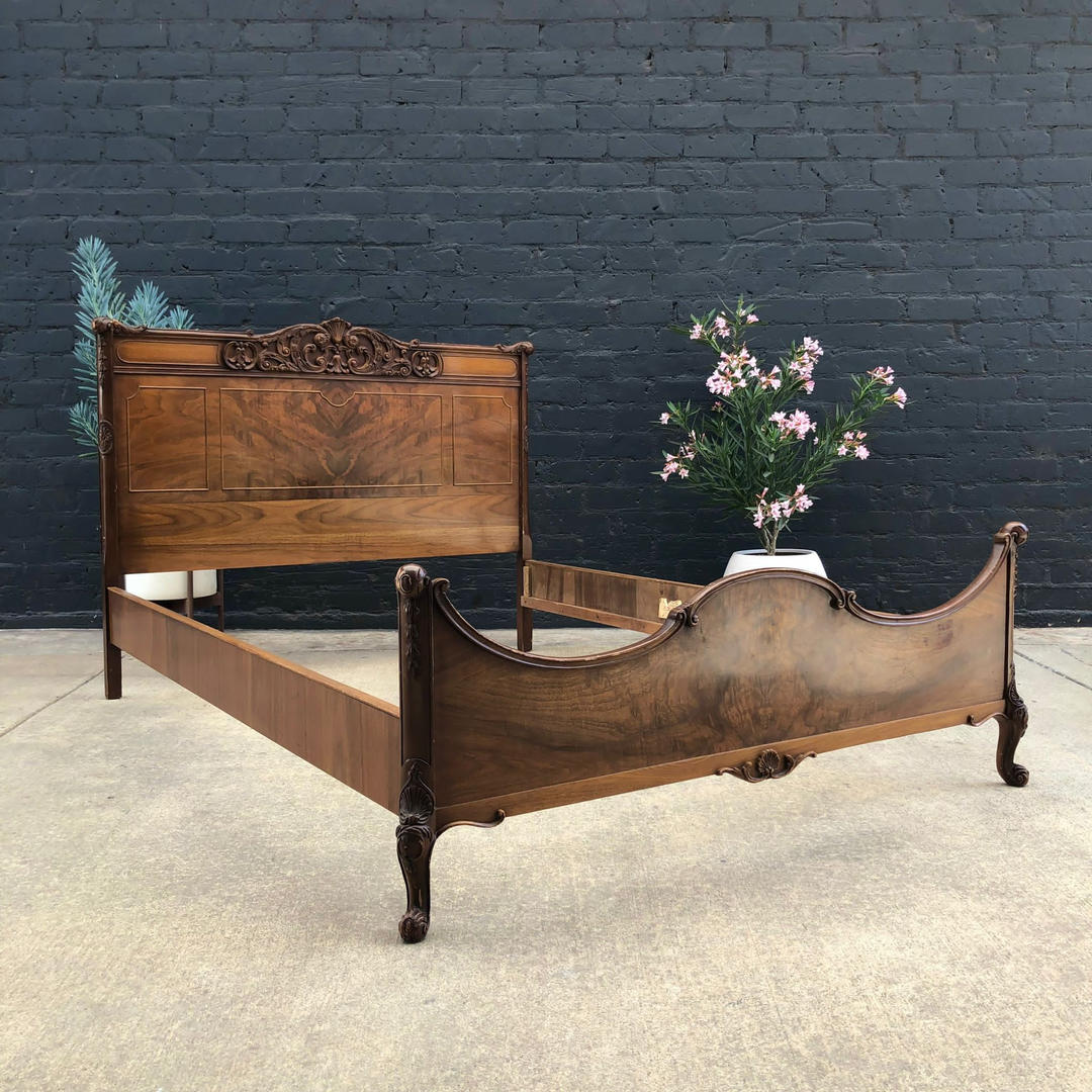 Vintage French Country Full Size Bed Frame, c.1950’s | Vintage Supply | East LA - Los Angeles, CA