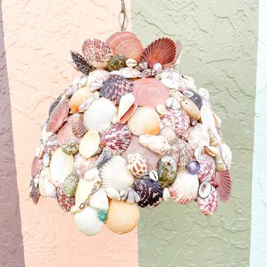 Old Florida Shell Chandelier