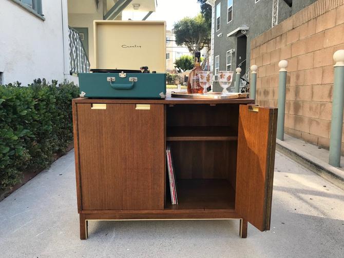 Mid Century Modern Credenza Media Stand Record Player Stand By