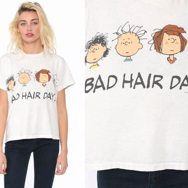 Charlie Brown Shirt BAD HAIR DAY Peanuts Gang | Shop Exile