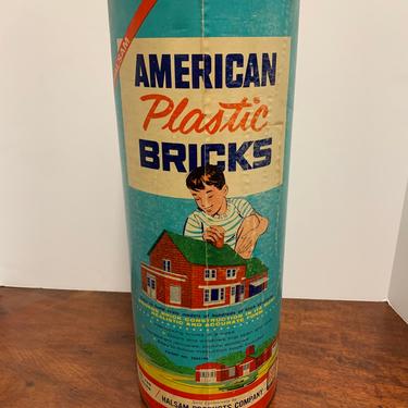 Vintage Halsam American Plastic Bricks 