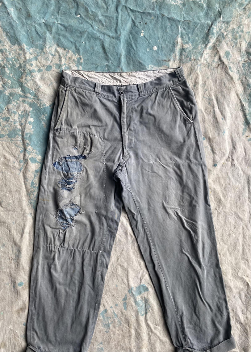 Vintage 1950s Big Mac Workwear Sanforized Work Pants 32x26