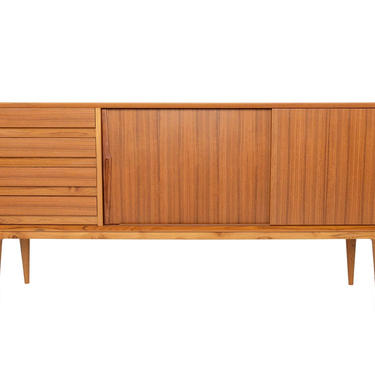 New Production - Gunni Omann For Omann Jun Model 18 Danish Mid Century Credenza in Teak 