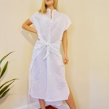 Tied Waistline Dress