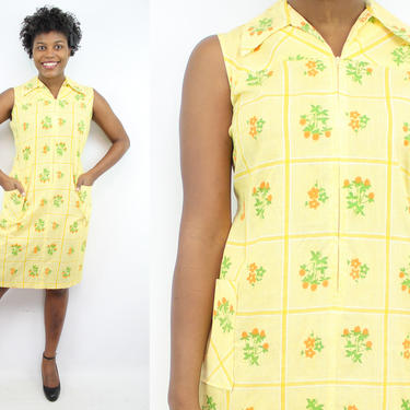 70's shift outlet dress