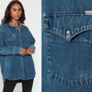 Carhartt Westen Shirt 90s Jean Workwear Denim Pearl | Shop Exile