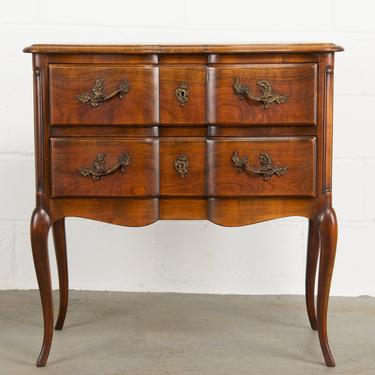 Antique Country French Louis XV Oak Commode 