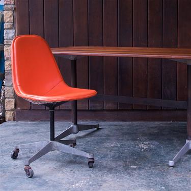 Late 1950s Charles Eames PKC Wire Rolling Task Chair Herman Miller Vintage Mid-Century Modern McM Casters 