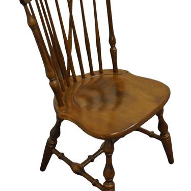 Temple Stuart Rockingham Solid Hard Rock Maple Fiddleback Dining Side Chair 824 