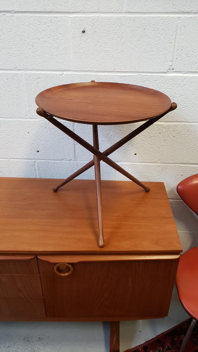 Ary Fanerprodukter Nybro Swedish Teak Tray Table Vintage MC