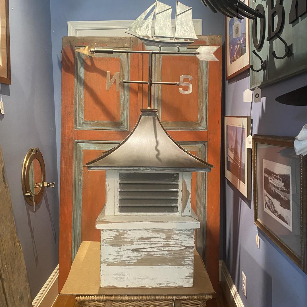 Cupola, Antique Nautical, Copper and Copper Clad, Circa 1920's