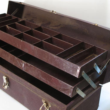 Vintage Kennedy Large Toolbox Tool Box Made in | All Things Abigail (ATA) -  Seattle, WA | ATTIC