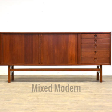 Nils Jonsson Troeds Swedish Teak Sideboard Credenza 