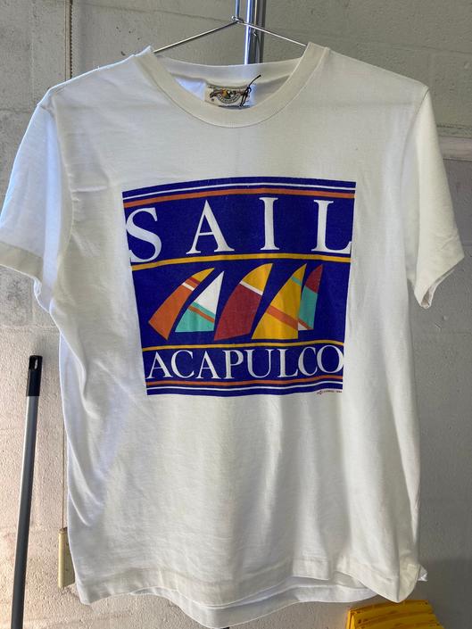 90s Acapulco Shirt Mexico Swordfish Tshirt Vintage Fishing