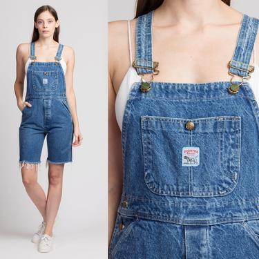 70s Pointer Brand Jean Overall Shorts - Extra Small, Vintage, Flying  Apple Vintage
