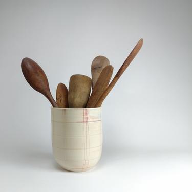 Rainbow Pattern Ware Crock