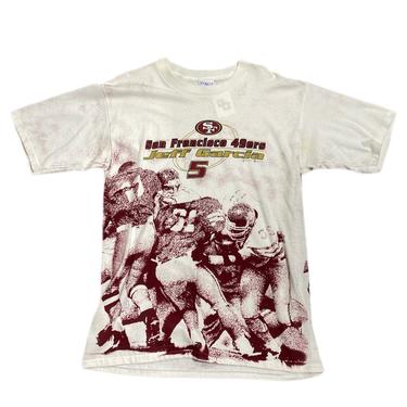 (L) Vintage 49ers White Jeff Garcia T-Shirt 011322RK