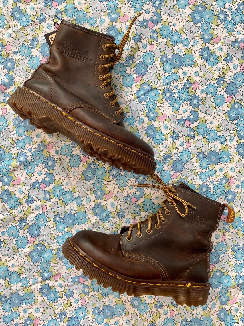 Classic Brown Leather Docs Prototype Vintage Austin, TX