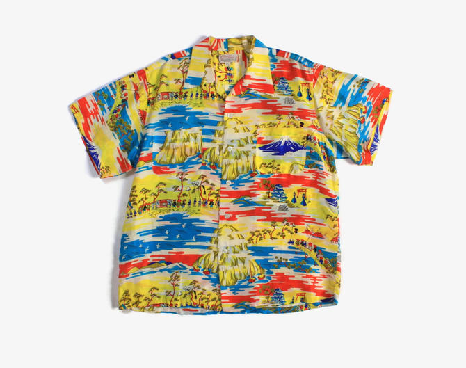 1950's Silk Hawaiian Shirt – Front General Store