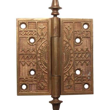 Steeple Tip Aesthetic Brass 5 x 5 Butt Antique Door Hinge