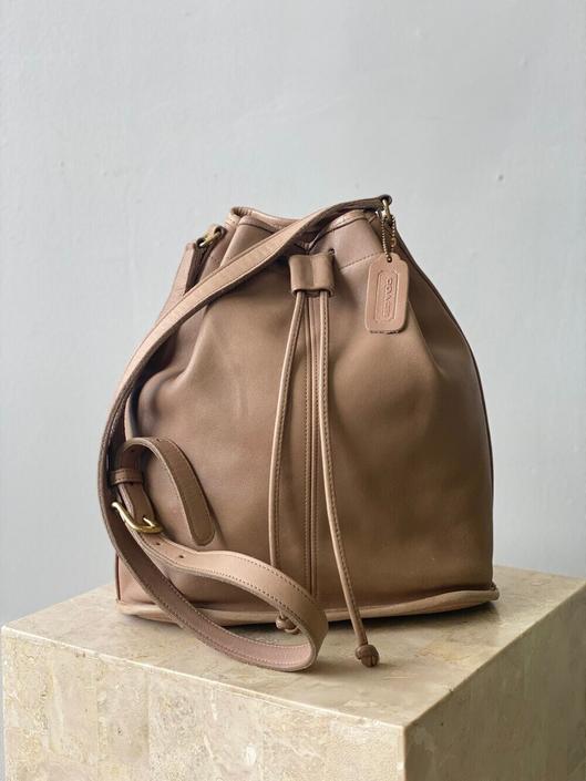 Coach drawstring online purse