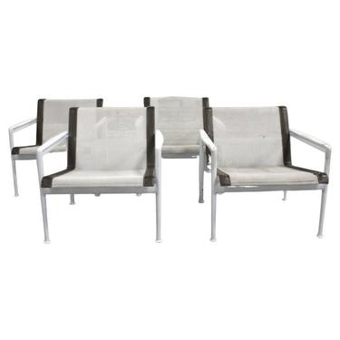 Set of 4 Outdoor Patio Chairs by Richard Schultz for Knoll 