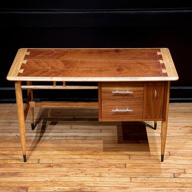 Lane Acclaim Walnut Desk - Mid Century Modern Danish Style Furniture 