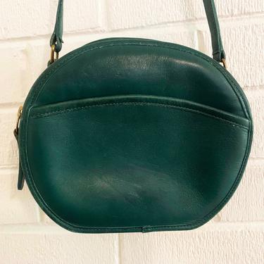 Vintage Green Coach Style Leather Shoulder Bag Chester Canteen Forest |  Check Engine Vintage | Washington, DC