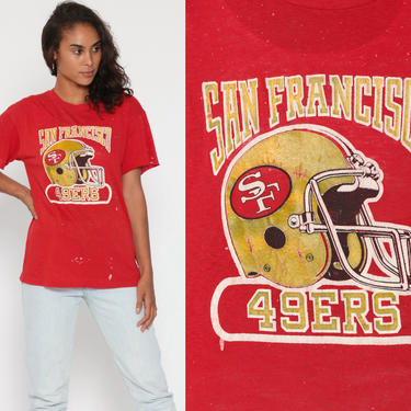 San Francisco 49ers Helmet Retro Hoodie