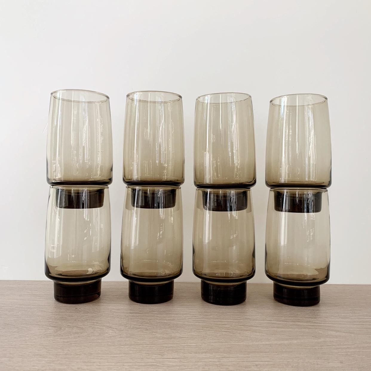 18 oz stemless wine glasses Seahorse - Stemless Wine Glass with Hand-Blown Figure Inside