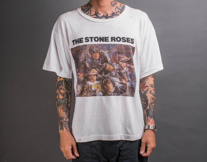 Vintage 90's The Stone Roses Stand Still T-Shirt | Mills Vintage