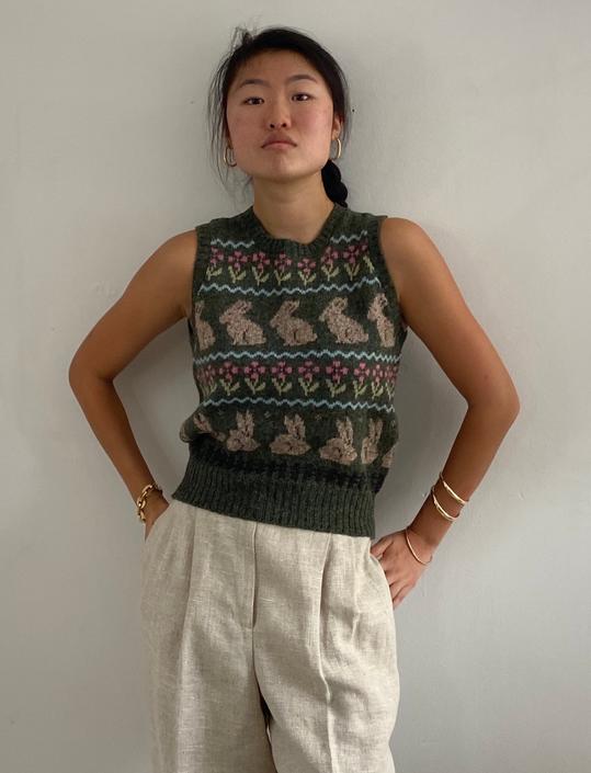 80s sweater vest hotsell
