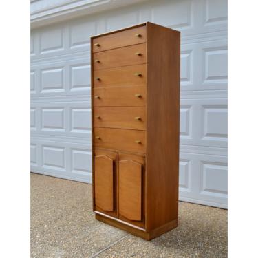 Unique Mid Century tall dresser - highboy by Rway 