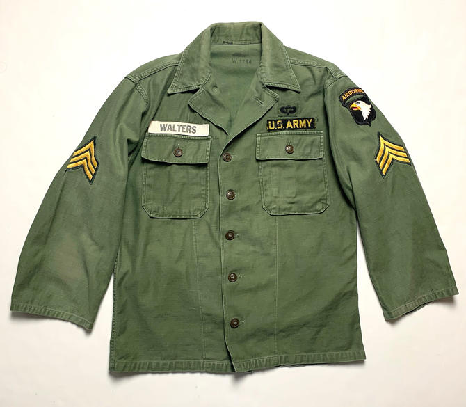 Vintage 1950s/1960s OG-107 Type 1 US Army Utility Shirt