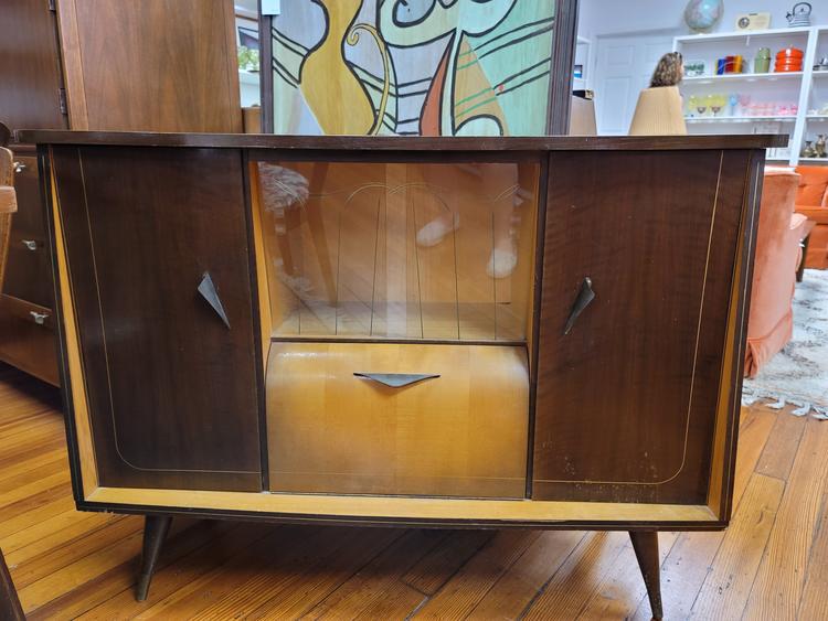 Atomic Mid-Century Bar Cabinet