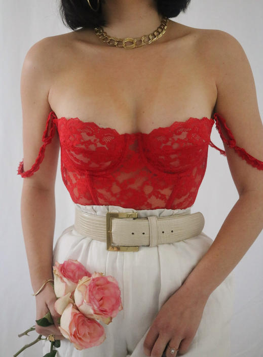 Secret Treasures Red Vintage Corsets