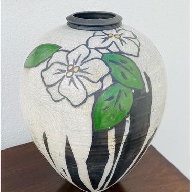 Art Nouveau Style Flower Vases - Pair