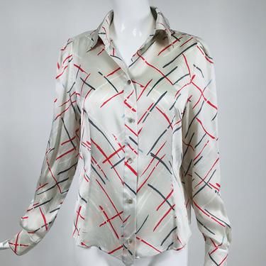 Vintage Louis Feraud Contaire Silk Blouse