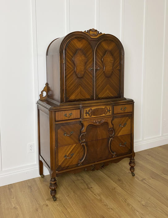 New Antique Curved Top Chest Of Drawers Vintage Armoire Farmhouse Dresser Bedroom Furniture By Foreverpinkvintage From Forever Pink Of Glen Mills Pa Attic