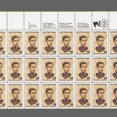 Set of 30 1991 Jan Ernst Matzeliger Black Heritage USA Postage Stamps ...