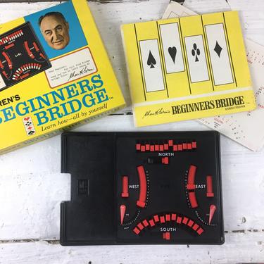 Goren's Beginners Bridge - 1965 Milton Bradley learn to play game 